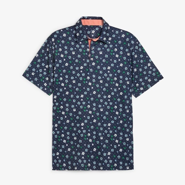  Puma Cloudspun Erkek Lacivert Golf Polo T-Shirt