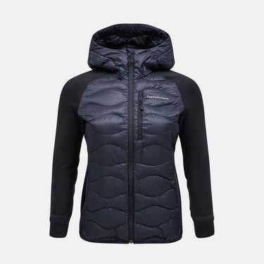  Peak Performance Helium Down Hybrid Hood Kadın Siyah Outdoor Mont
