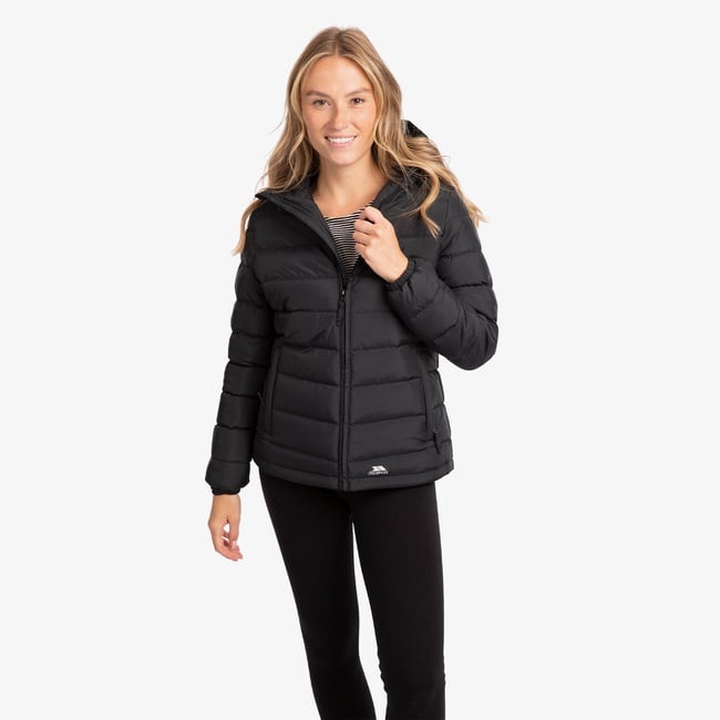  Trespass Elegant Kadın Siyah Outdoor Montu