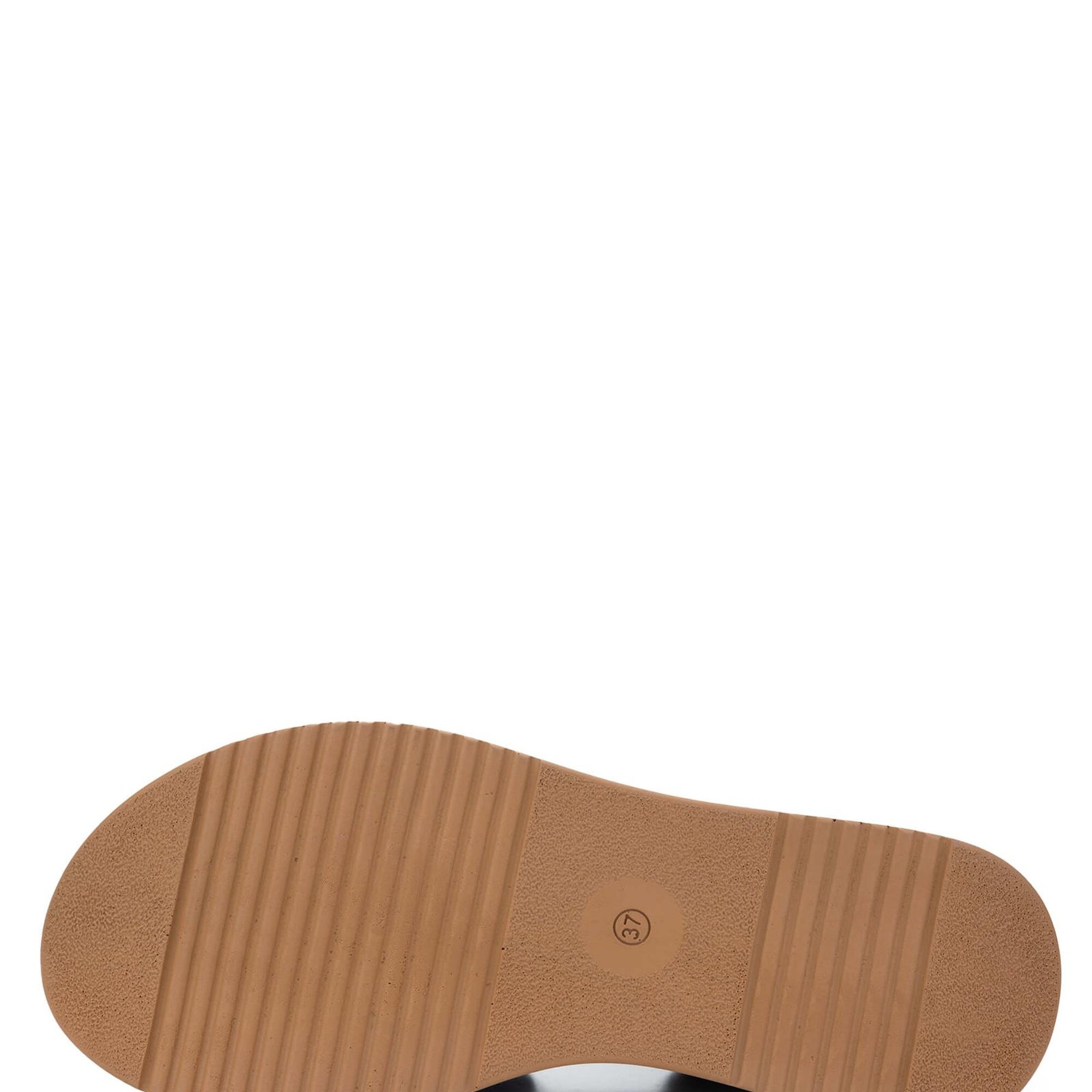 Tamer Tanca Kadın Hakiki Deri Siyah Topuklu Sandalet