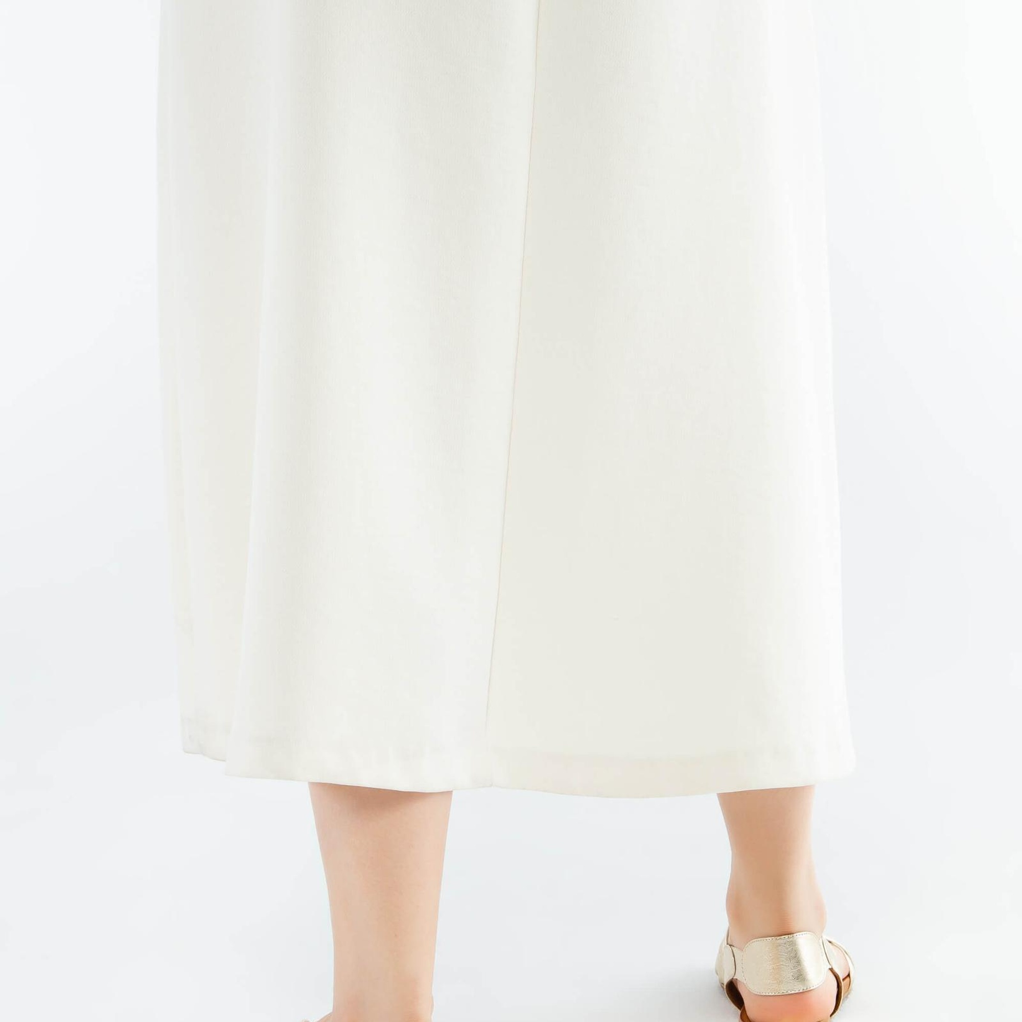 Tamer Tanca Kadın Hakiki Deri Sarı Düz Sandalet