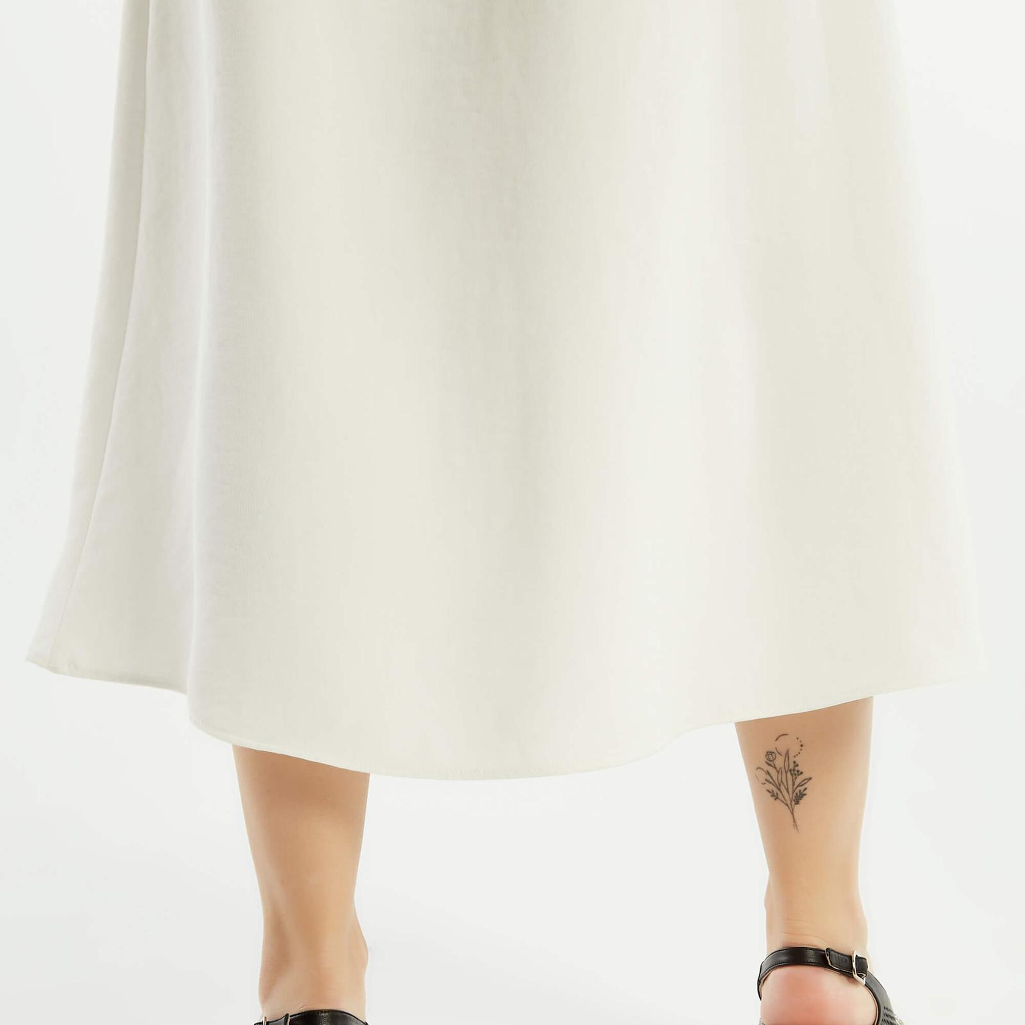 Tamer Tanca Kadın Hakiki Deri Siyah Deri Topuklu Sandalet