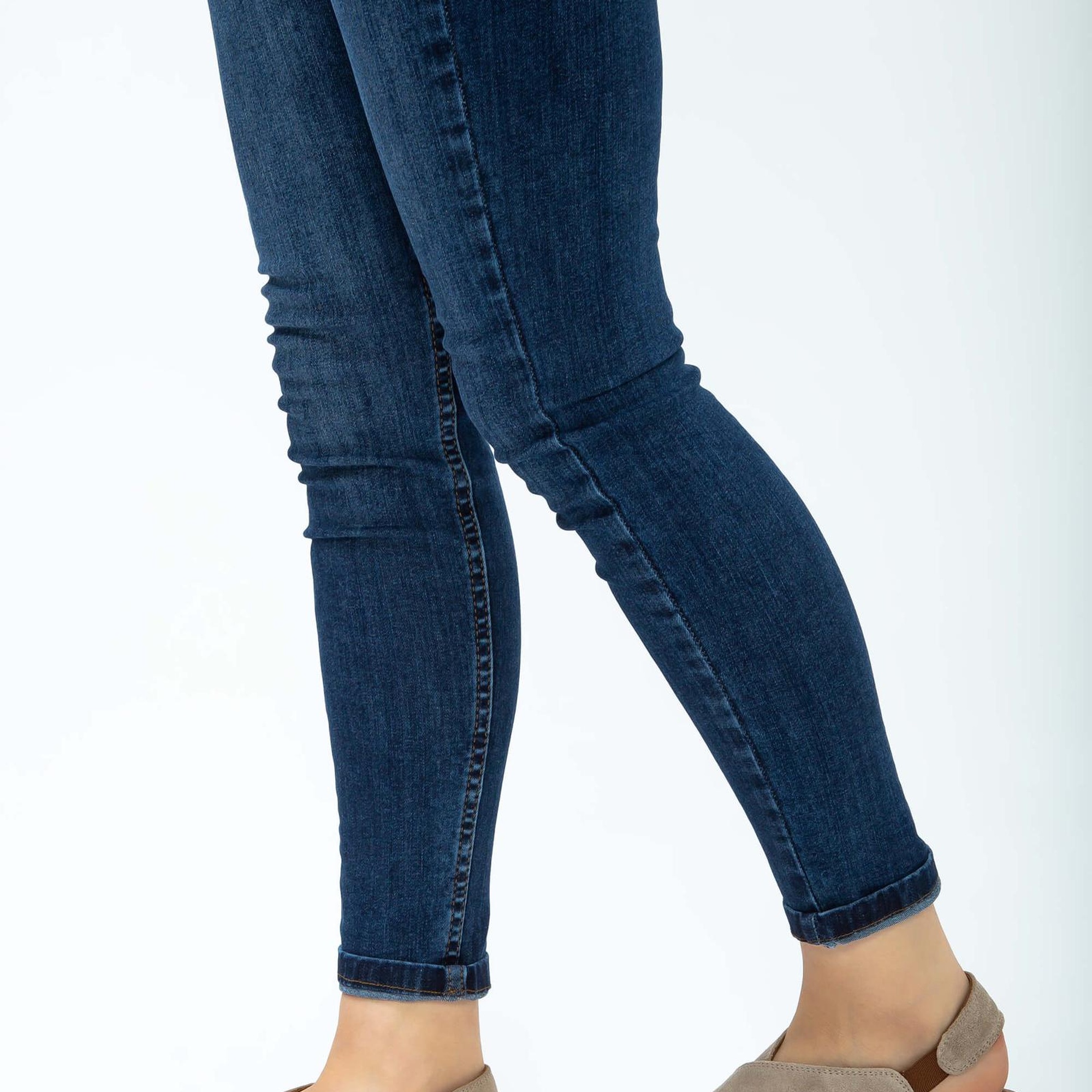 Tamer Tanca Kadın Vegan Bej Düz Sandalet