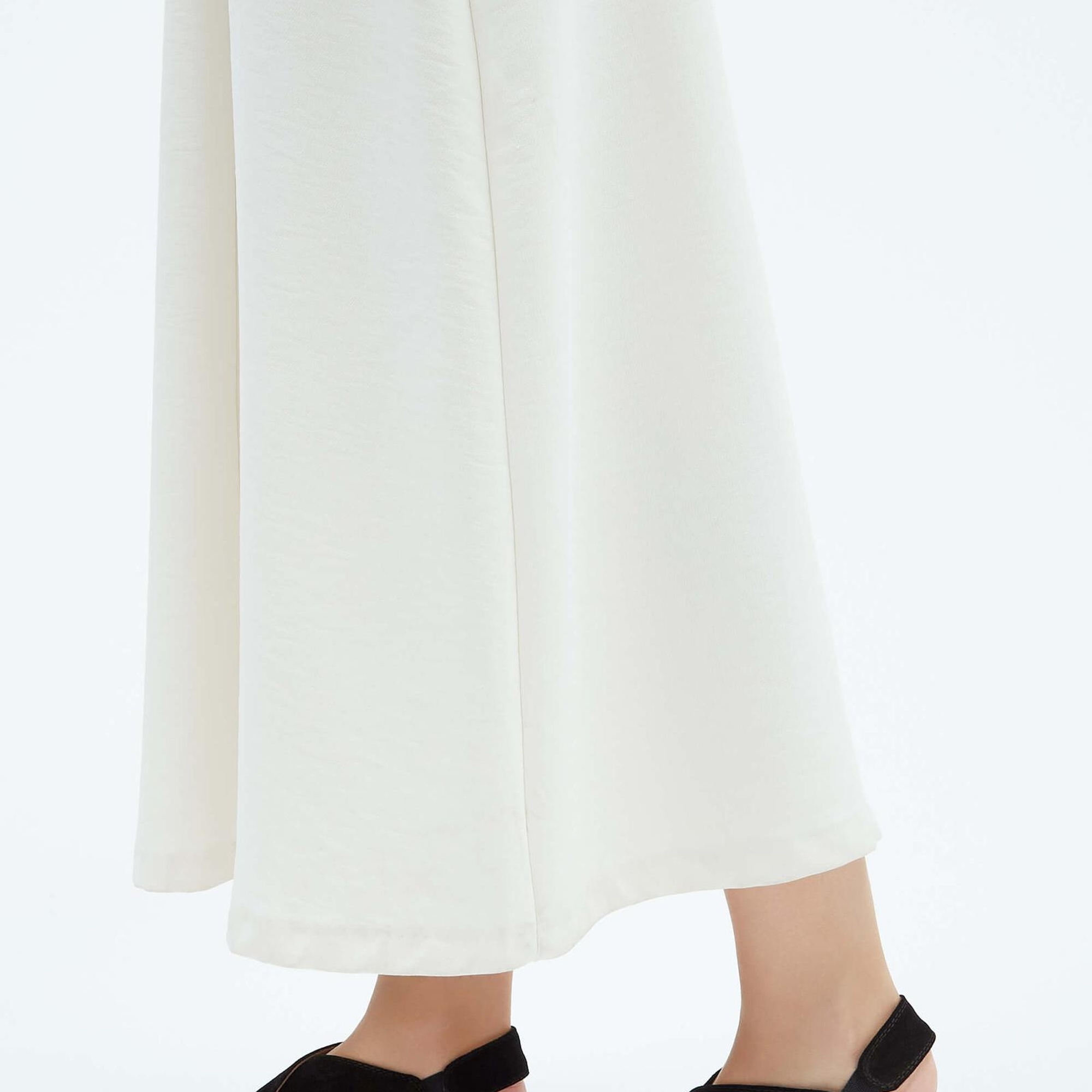 Tamer Tanca Kadın Vegan Siyah Süet Düz Sandalet