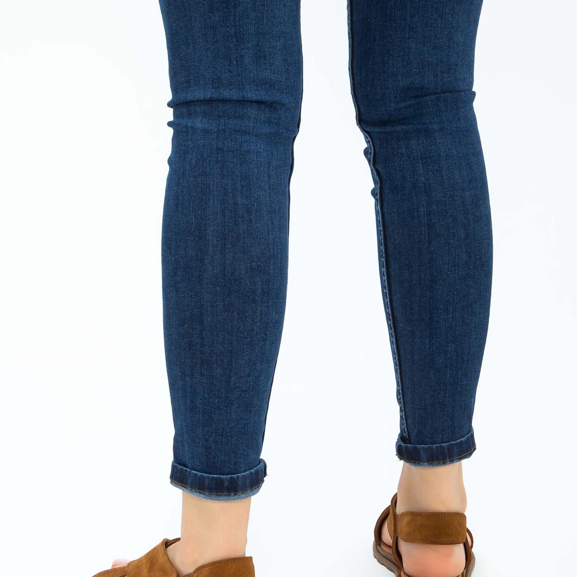 Tamer Tanca Kadın Vegan Taba Süet Düz Sandalet