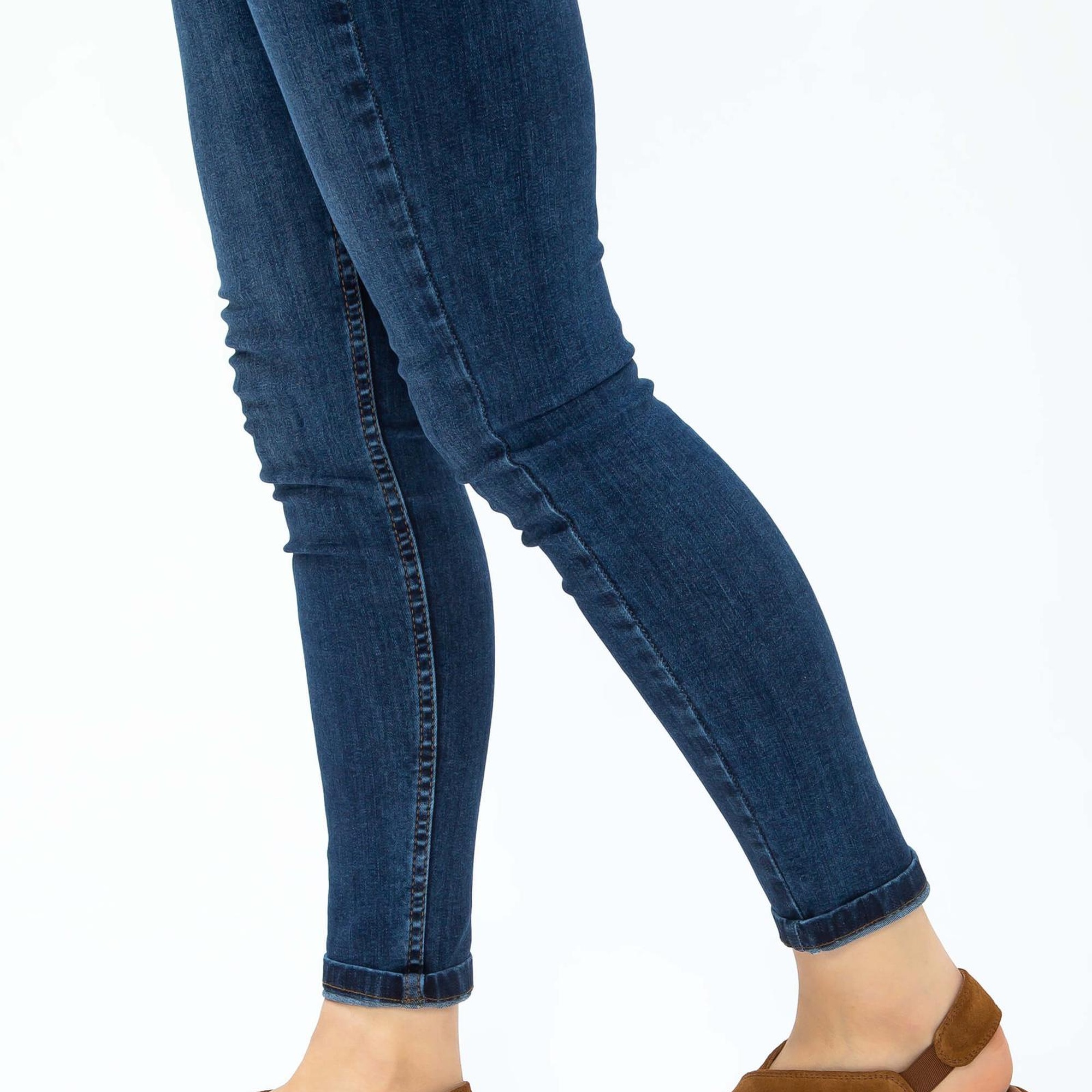 Tamer Tanca Kadın Vegan Taba Süet Düz Sandalet