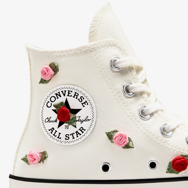  Converse Chuck 70 Roses Unisex Krem Sneaker