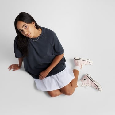  Converse Chuck 70 Crafted Laces Unisex Pembe Sneaker