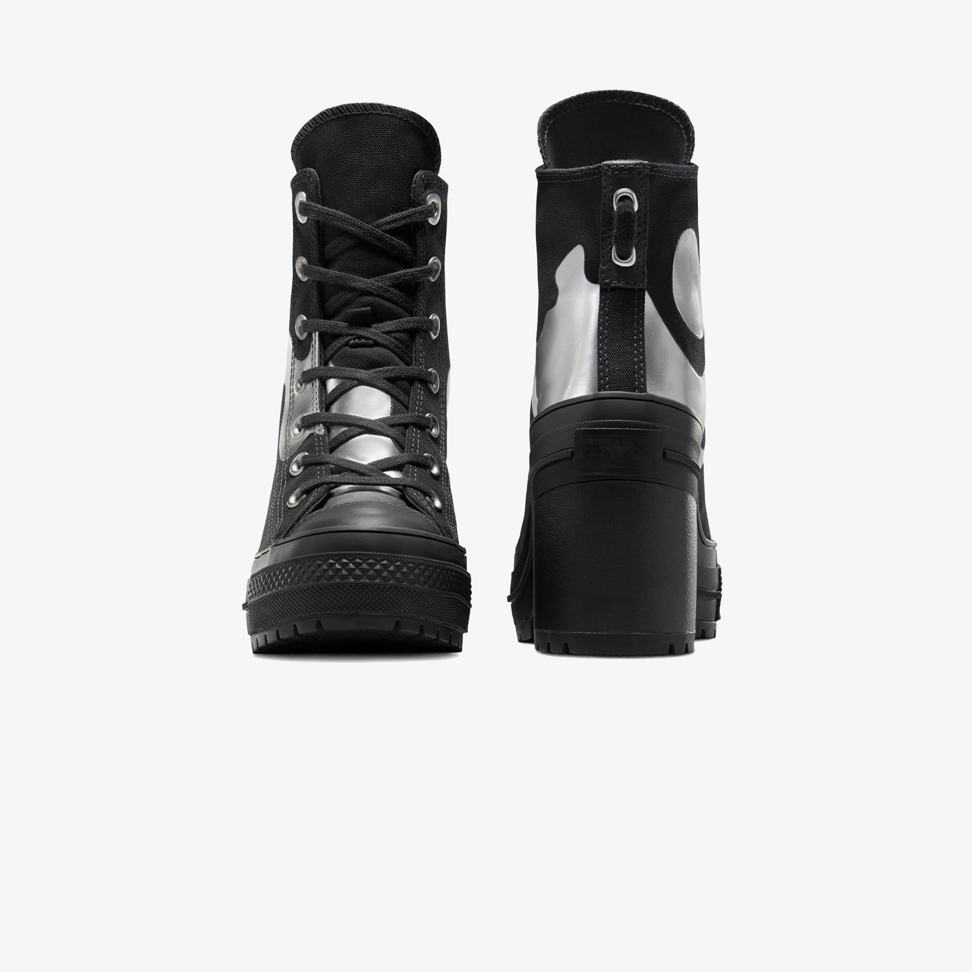 Converse Chuck 70 De Luxe Heel Kadın Siyah Platform Sneaker