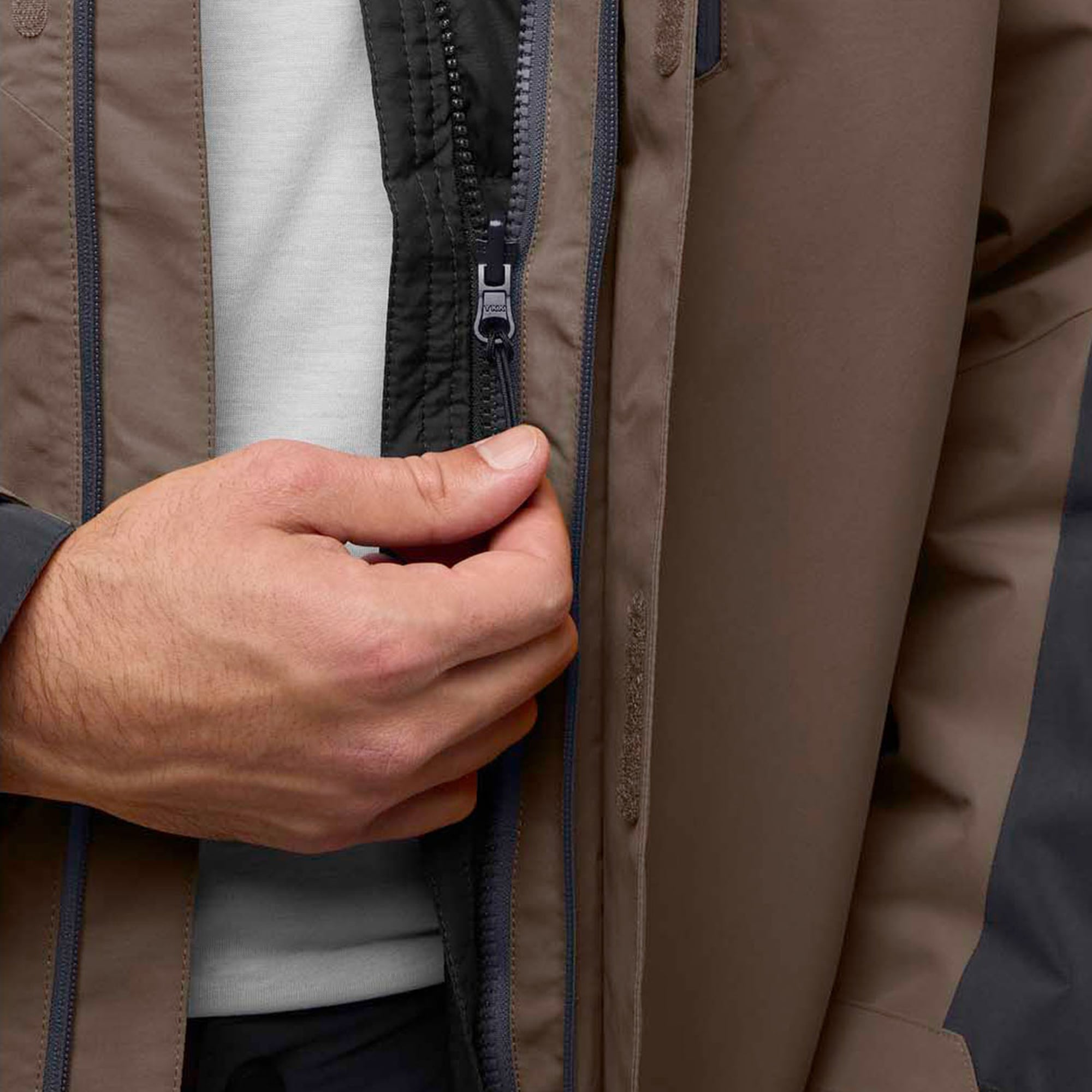 Jack Wolfskin Jasper 3in1 Erkek Outdoor Ceketi