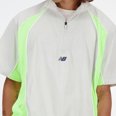  New Balance Hoop Shooting Erkek Gri Ceket