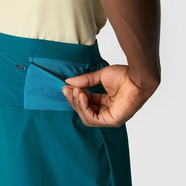  The North Face Pacesetter Erkek Mavi Koşu Şortu