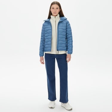  Peak Performance Argon Light Hood Kadın Mavi Outdoor Mont