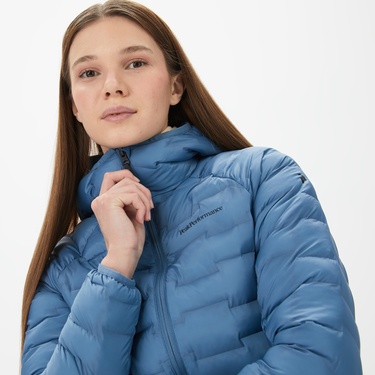  Peak Performance Argon Light Hood Kadın Mavi Outdoor Mont