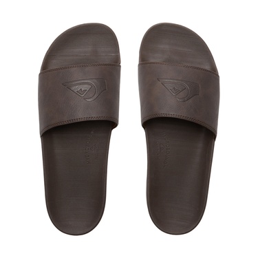  Quiksilver Rivi Nubuck Slide Rf Erkek Kahverengi Terlik