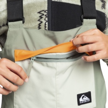  Quiksilver Mash Up Youth Bib Erkek Çocuk Snowboard Pantolonu