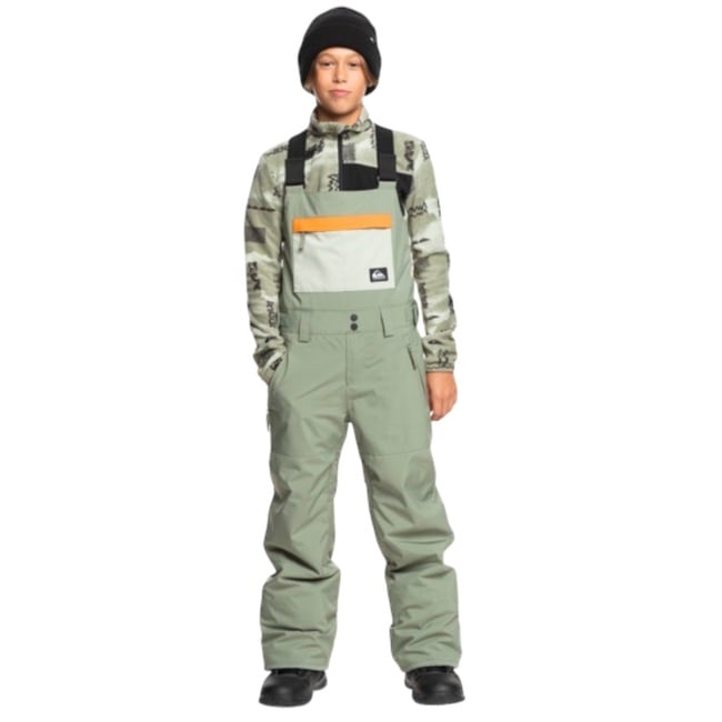  Quiksilver Mash Up Youth Bib Erkek Çocuk Snowboard Pantolonu