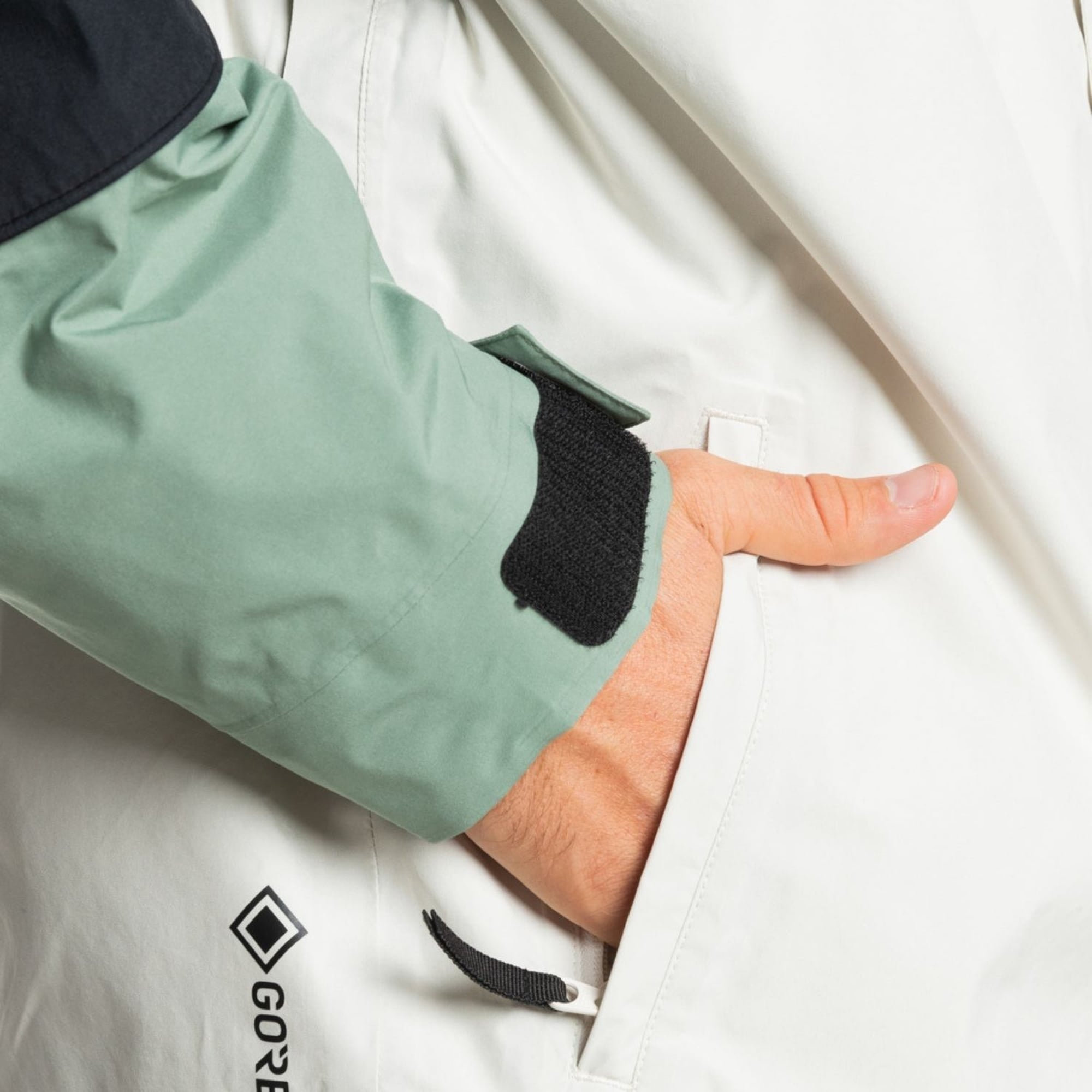 Quiksilver High Altitude Gore-tex Jk Erkek Bej Snowboard Ceketi