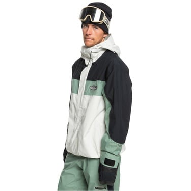  Quiksilver High Altitude Gore-tex Jk Erkek Bej Snowboard Ceketi