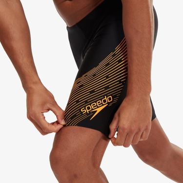  Speedo Medley Logo Jammer Erkek Siyah Mayo