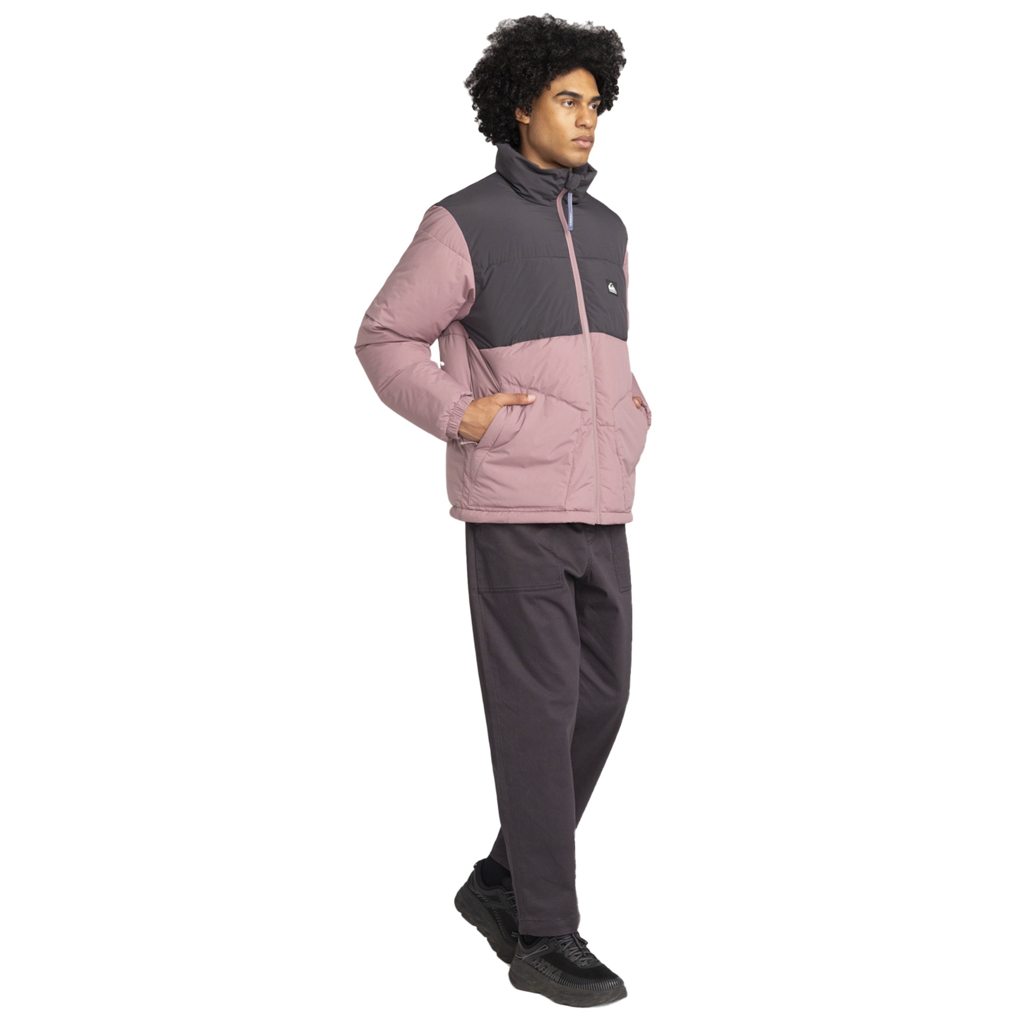 Quiksilver Wild Mountain Tech Erkek Mor Ceket