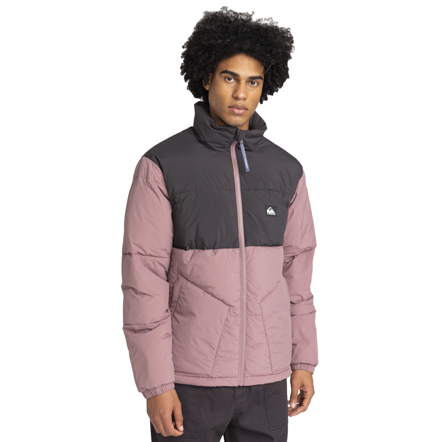  Quiksilver Wild Mountain Tech Erkek Mor Ceket