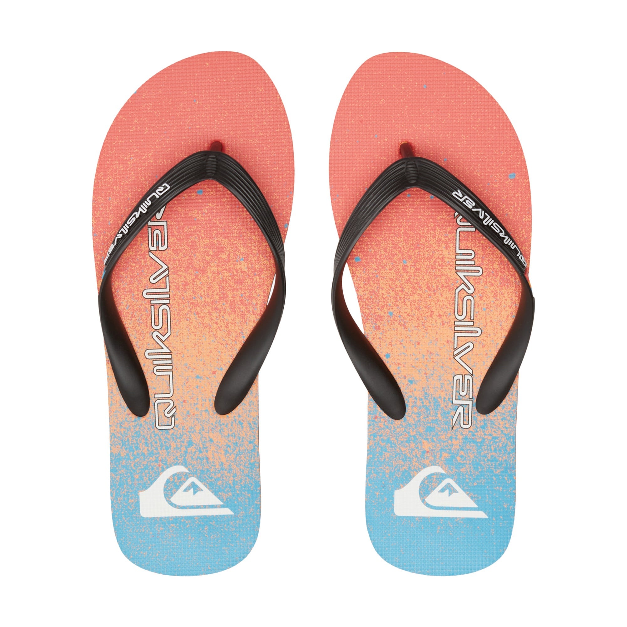 Quiksilver Molokai Art II Erkek Terlik Mavi/Turuncu