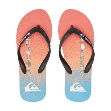  Quiksilver Molokai Art II Erkek Terlik Mavi/Turuncu