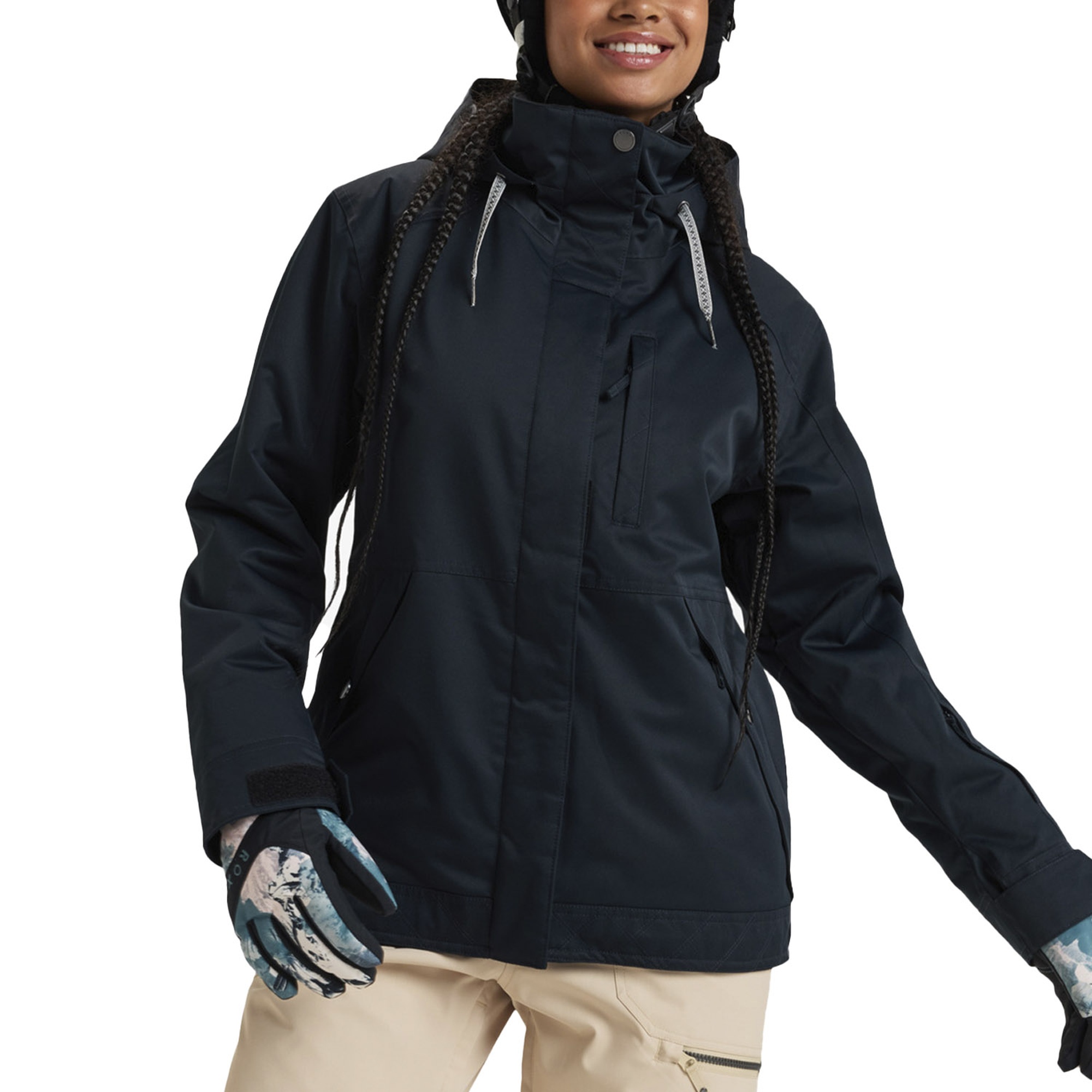 Roxy Billie Kadın Siyah Snowboard Ceketi