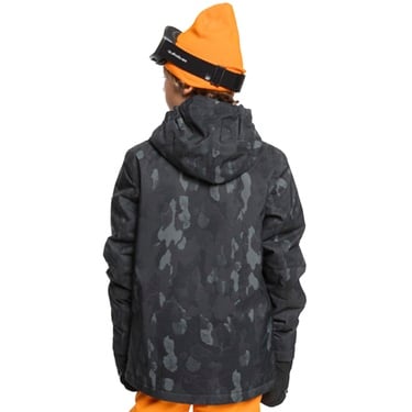  Quiksilver Mission Printed Youth Erkek Çocuk Snowboard Ceketi