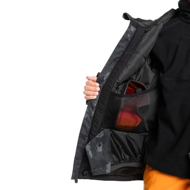  Quiksilver Mission Printed Youth Erkek Çocuk Snowboard Ceketi