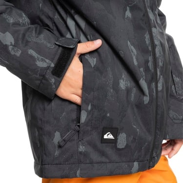  Quiksilver Mission Printed Youth Erkek Çocuk Snowboard Ceketi