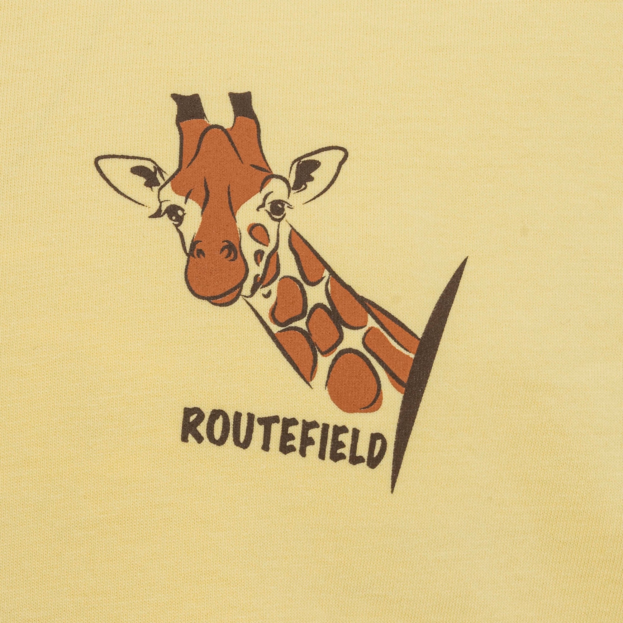 Routefield Torin Erkek Sarı Tişört