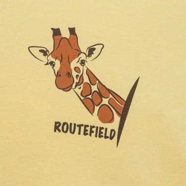  Routefield Torin Erkek Sarı Tişört