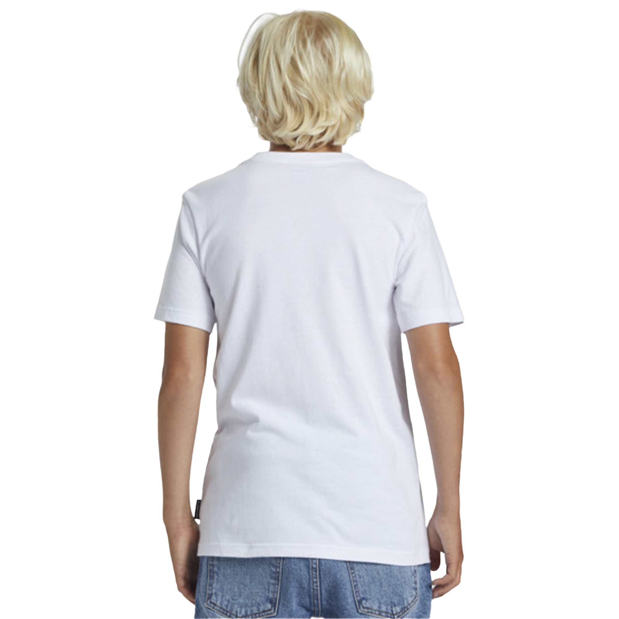 Quiksilver Surf Boe Erkek Çocuk Beyaz Tişört