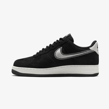  Nike Air Force 1 '07 LV8 Erkek Siyah Spor Ayakkabı