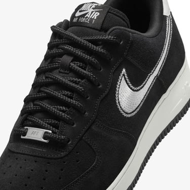  Nike Air Force 1 '07 LV8 Erkek Siyah Spor Ayakkabı
