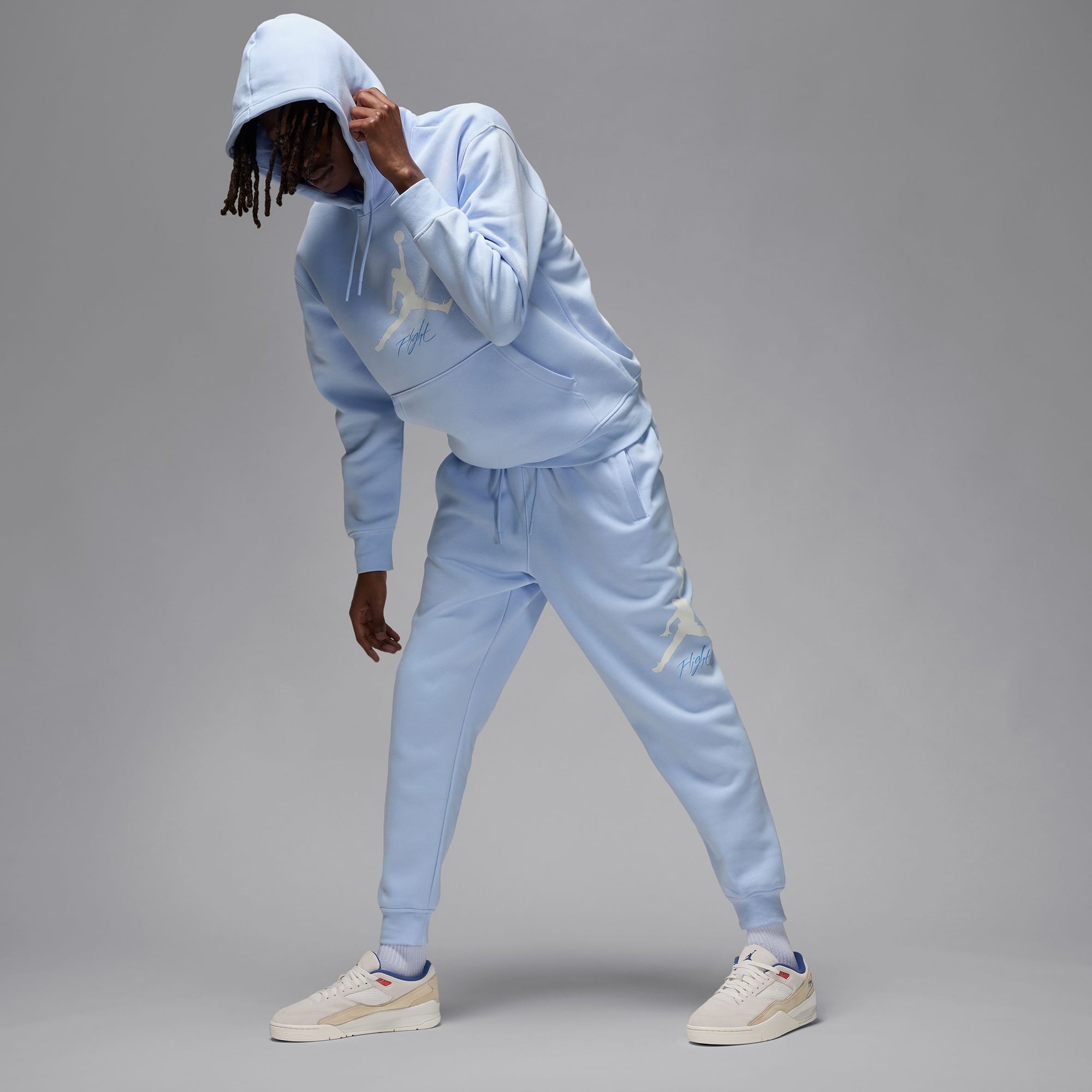 Jordan Flight Court Erkek Krem Rengi Spor Ayakkabı