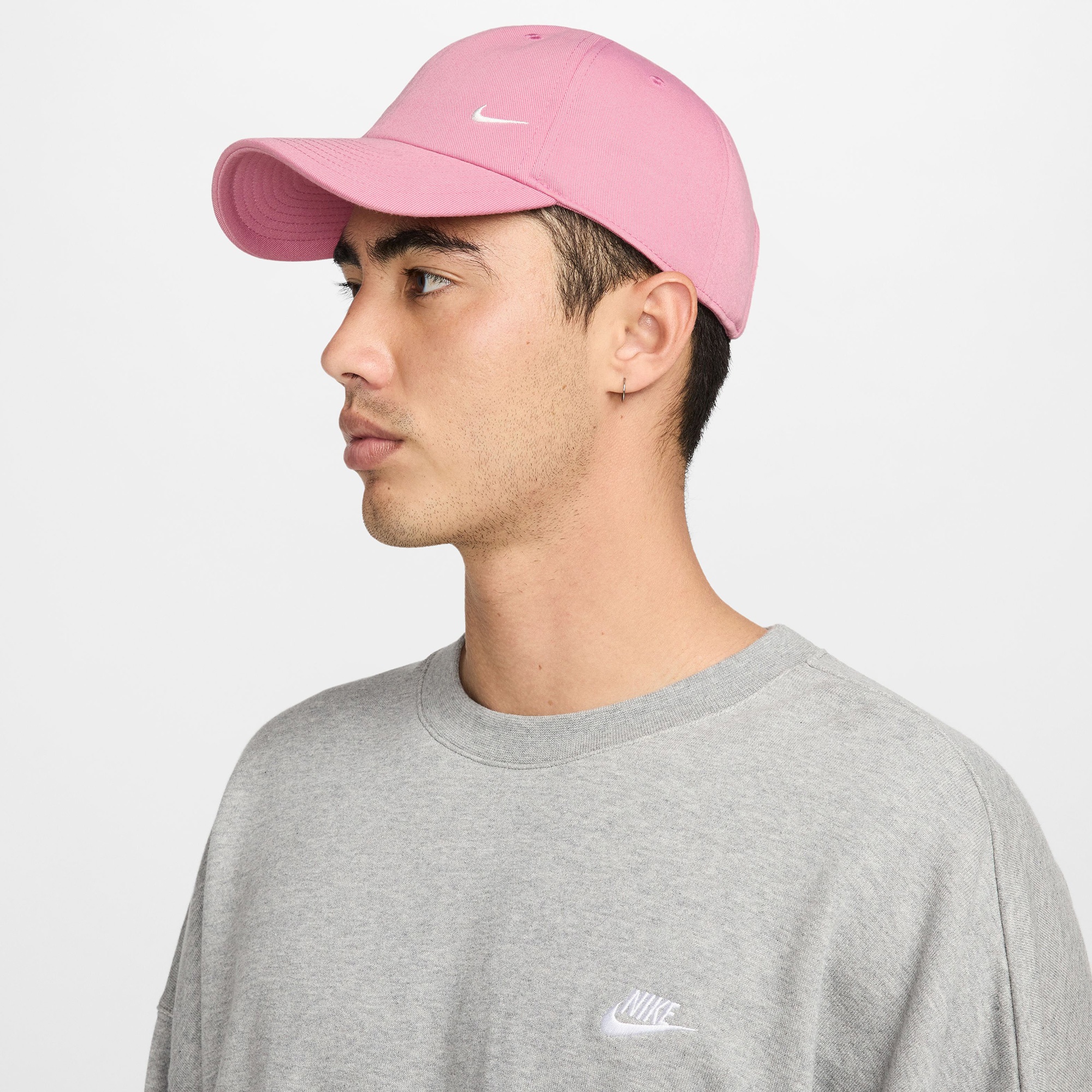 Nike Club Swoosh Unisex Pembe Şapka