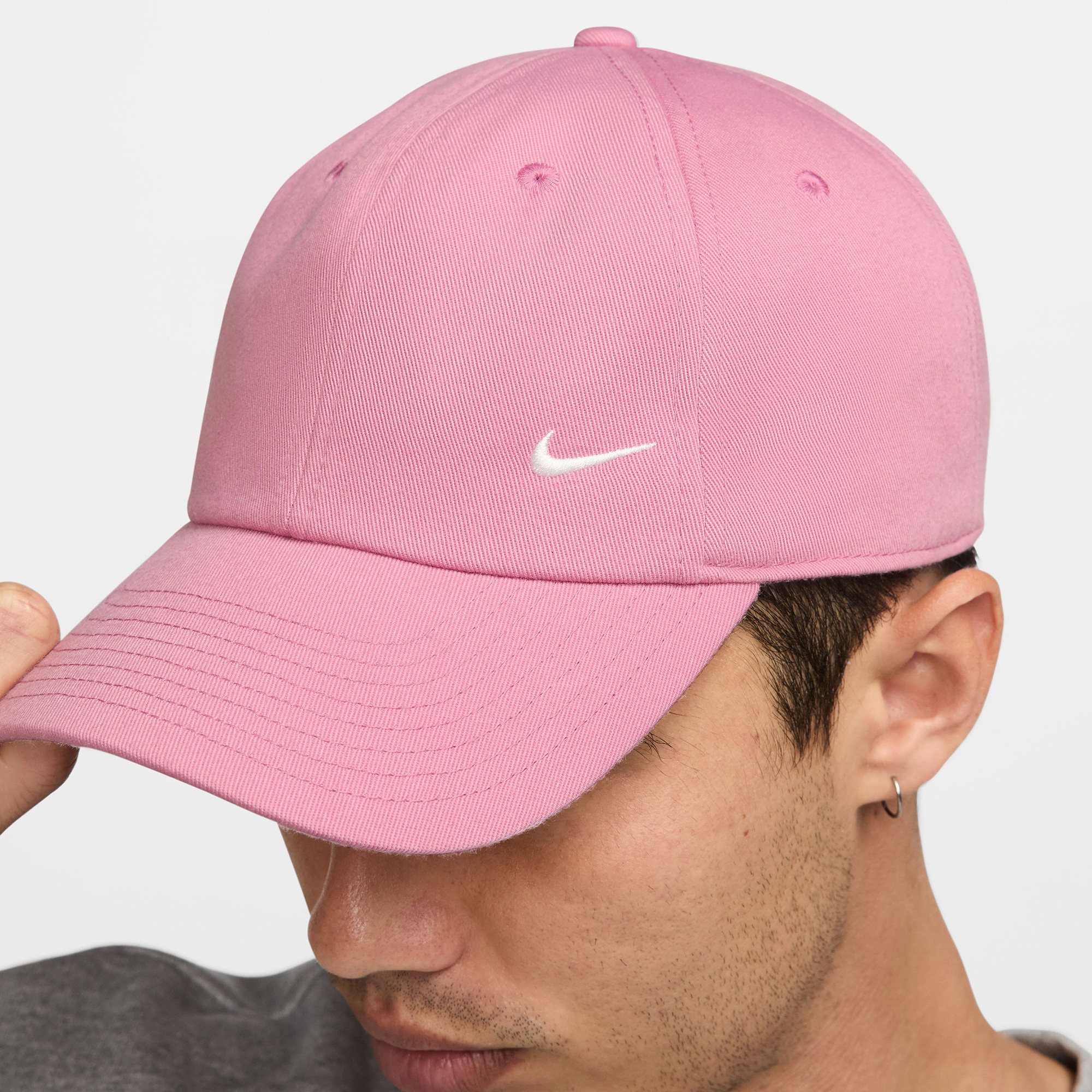 Nike Club Swoosh Unisex Pembe Şapka
