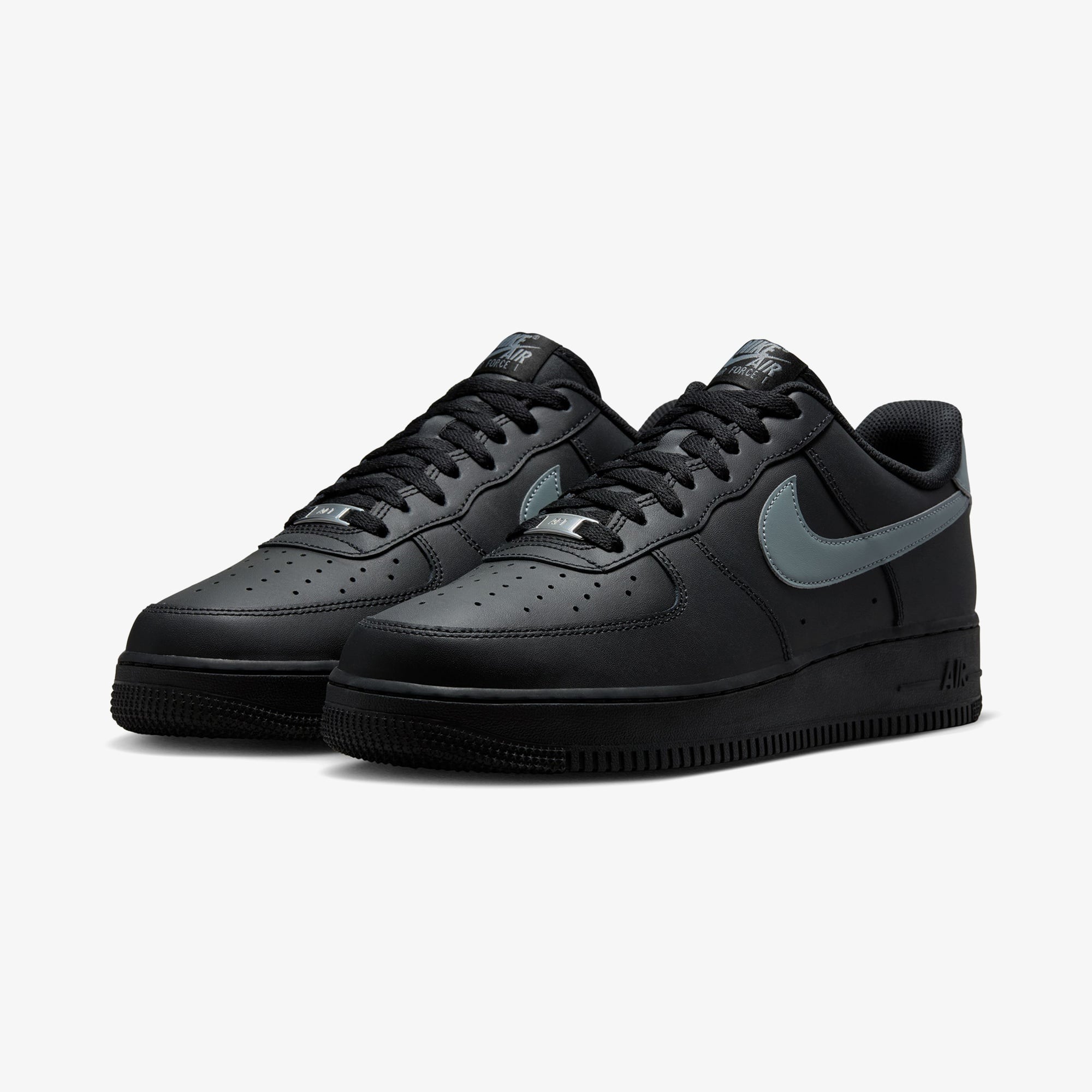 Nike Air Force 1 '07 Erkek Siyah Spor Ayakkabı