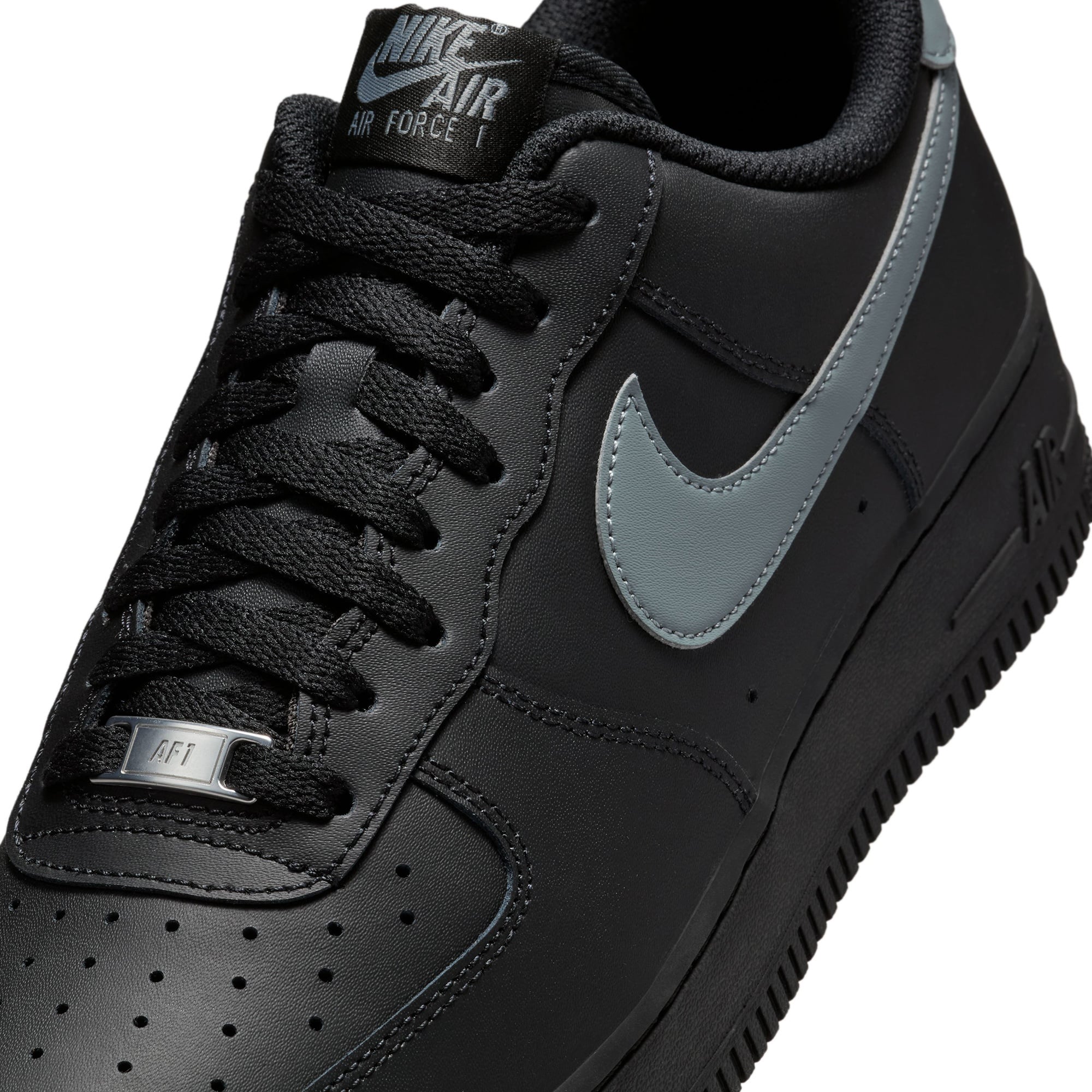 Nike Air Force 1 '07 Erkek Siyah Spor Ayakkabı