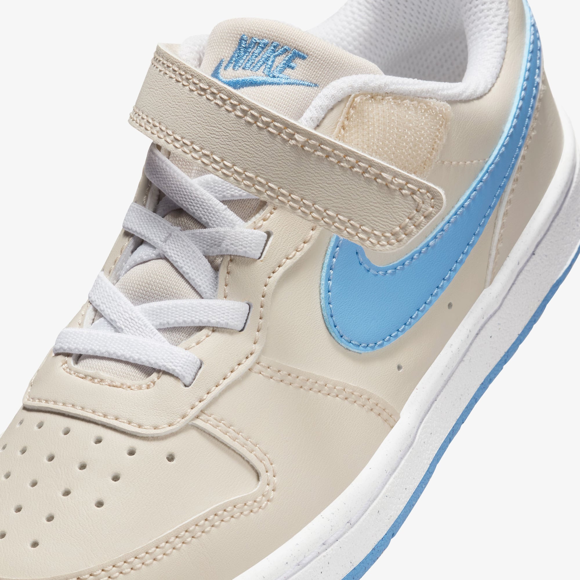 Nike Nike Court Borough Low Recraft Çocuk Bej Spor Ayakkabı Sneaker | FashFed Bej - 9. görsel