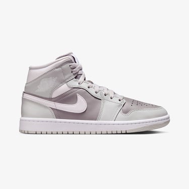  Jordan Air 1 Mid Kadın Gri Spor Ayakkabı