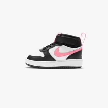  Nike Court Borough Mid 2 Çocuk Siyah Spor Ayakkabı