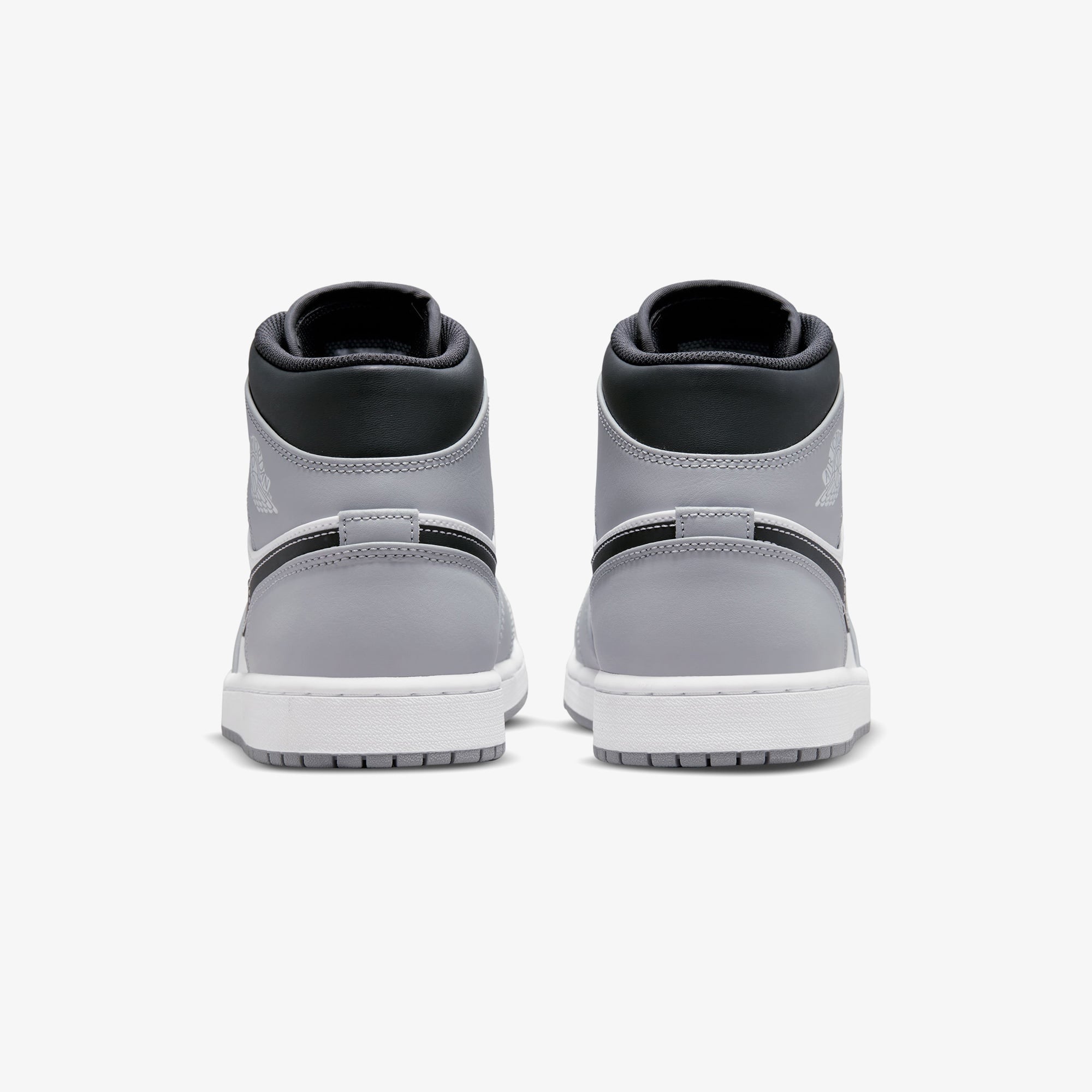 Jordan Air 1 Mid Erkek Gri Spor Ayakkabı