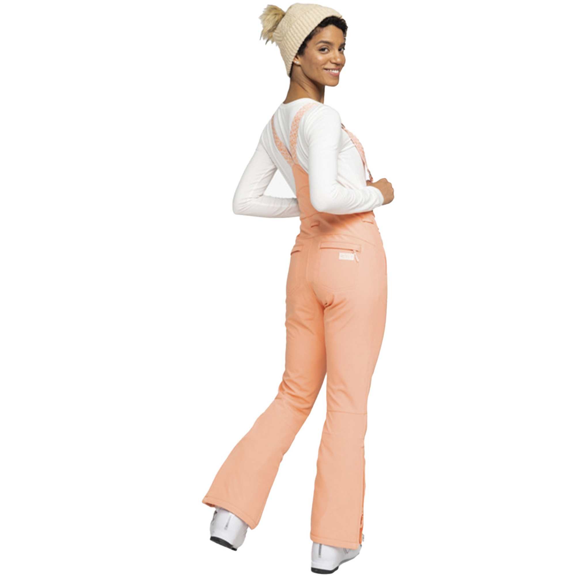 Roxy Summit Bib Pt Kadın Pembe Snowboard Pantolonu