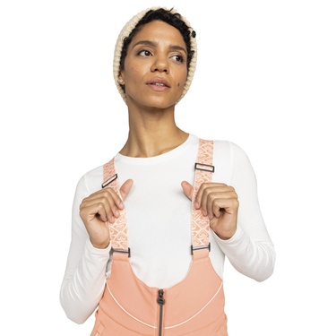  Roxy Summit Bib Pt Kadın Pembe Snowboard Pantolonu