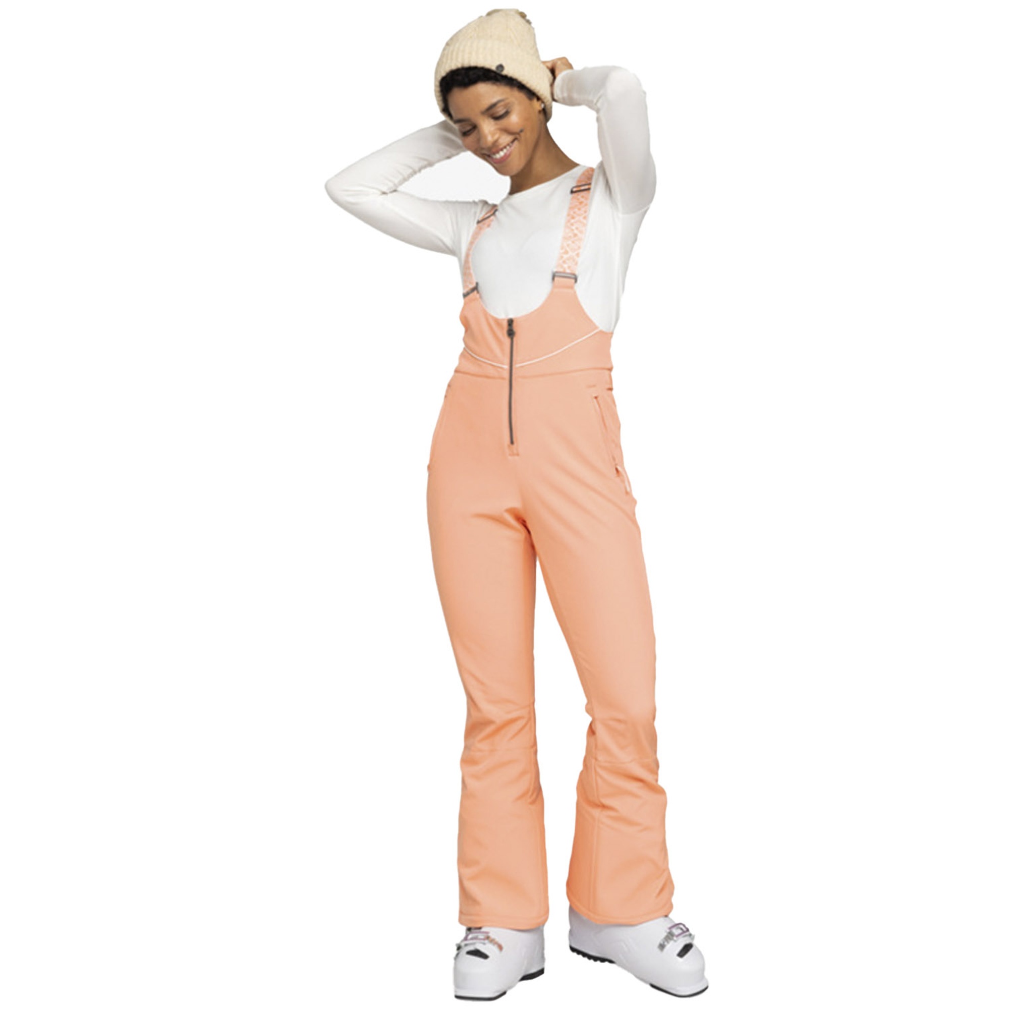 Roxy Summit Bib Pt Kadın Pembe Snowboard Pantolonu