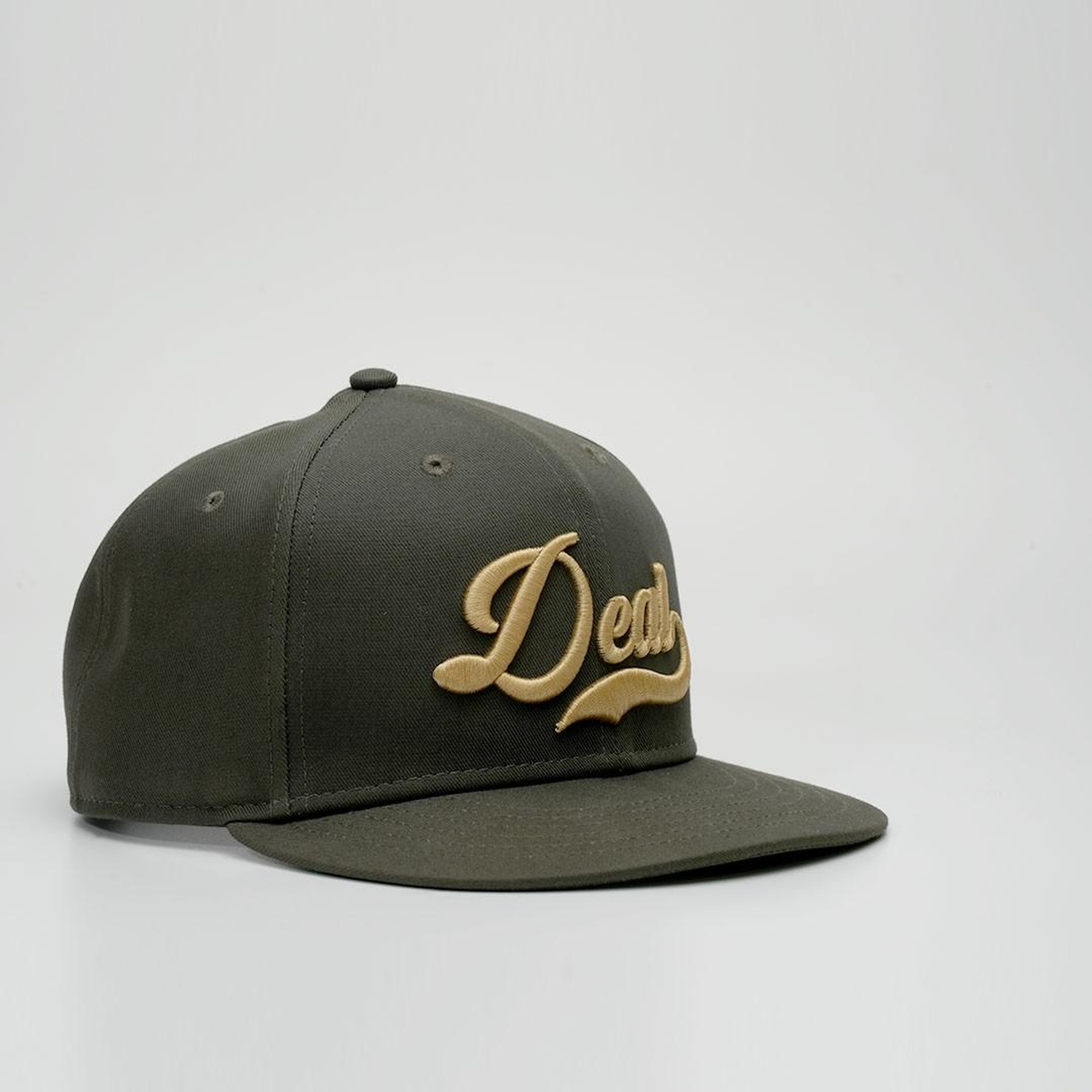 RustandRich Kadın Erkek Haki HipHop Şapka-Motto Collection-Deal